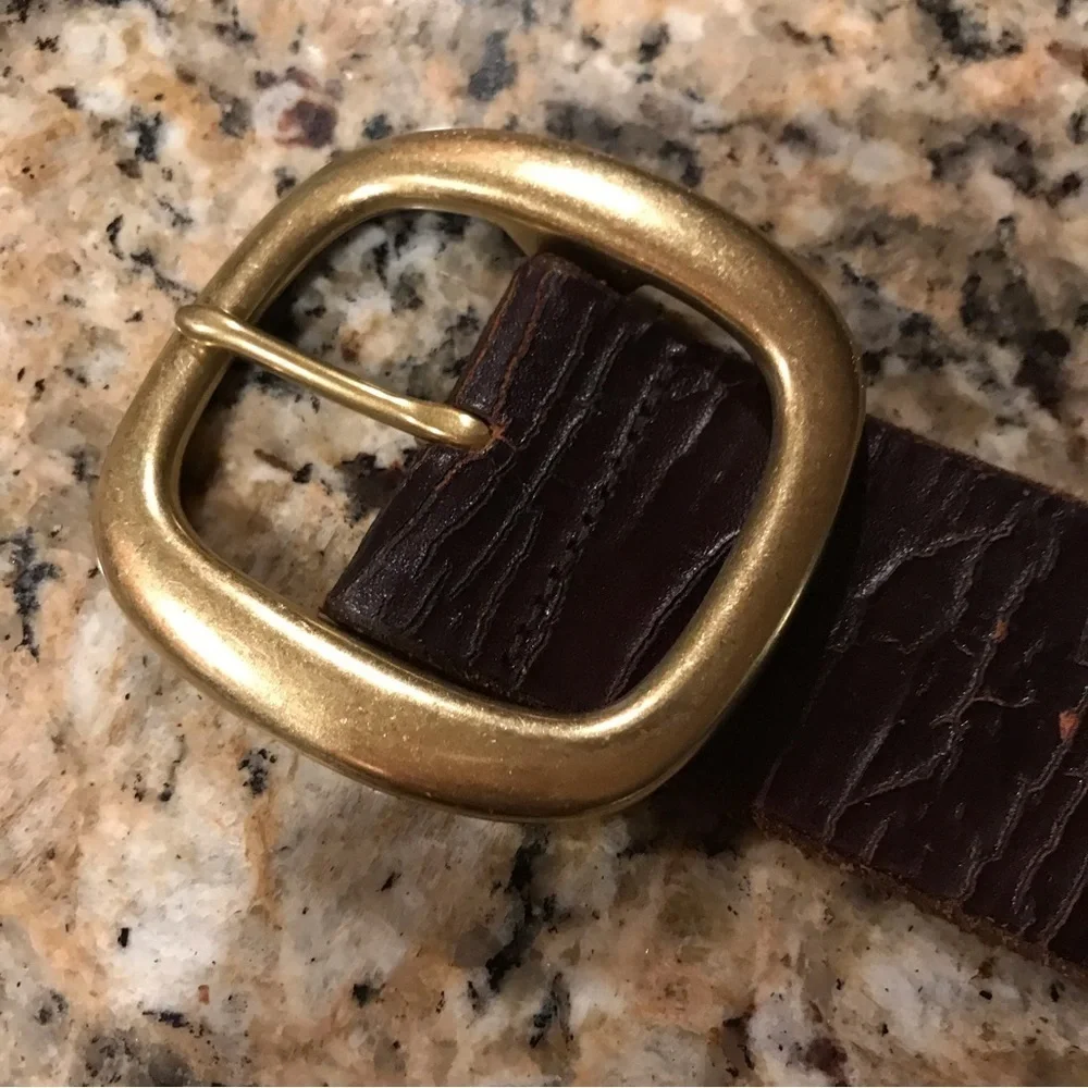 🍀VINTAGE LUCKY BRAND Distressed Leather Belt